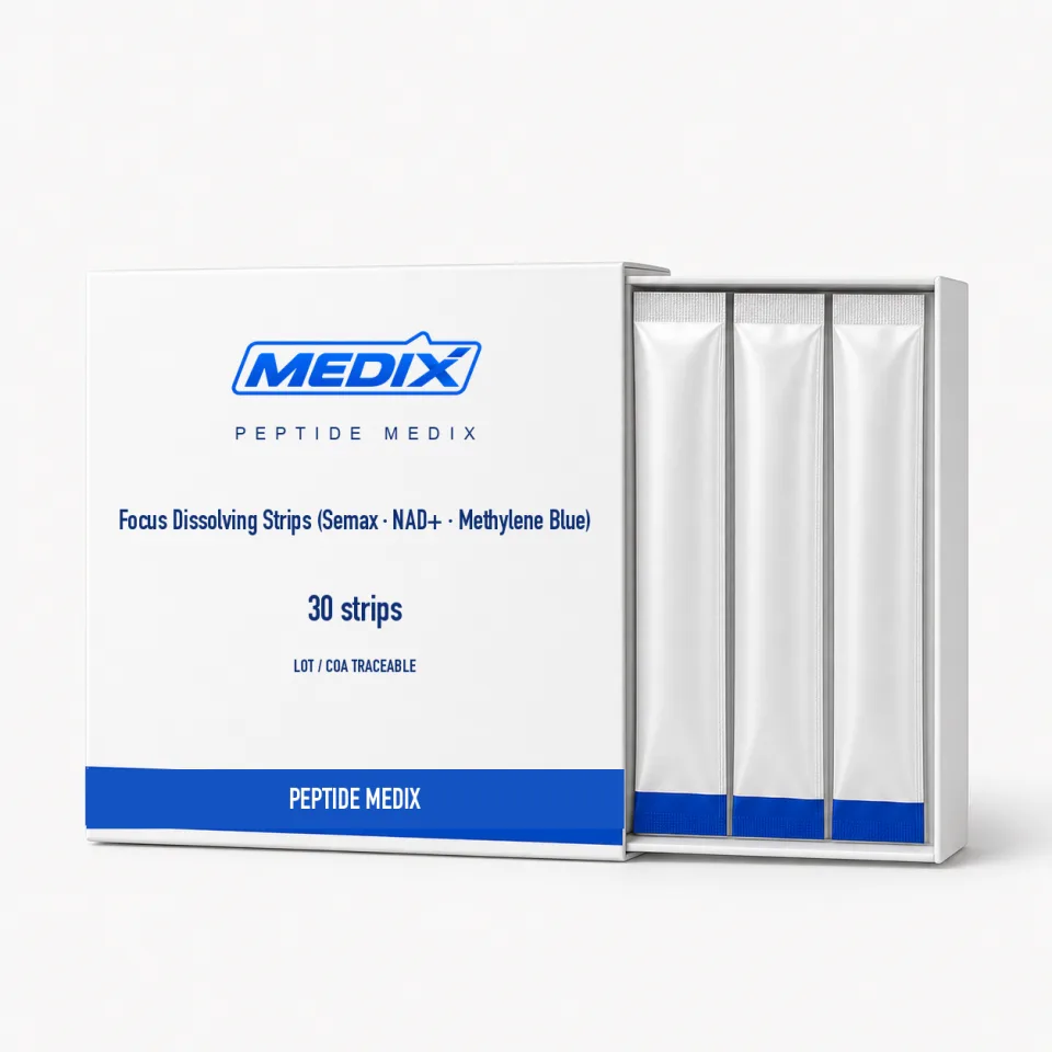 Focus Dissolving Strips (Semax · NAD+ · Methylene Blue)