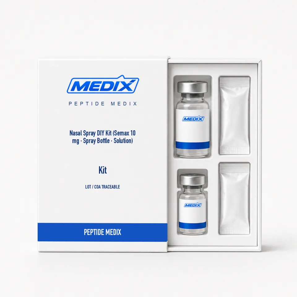 Nasal Spray DIY Kit (Semax 10 mg · Spray Bottle · Solution)