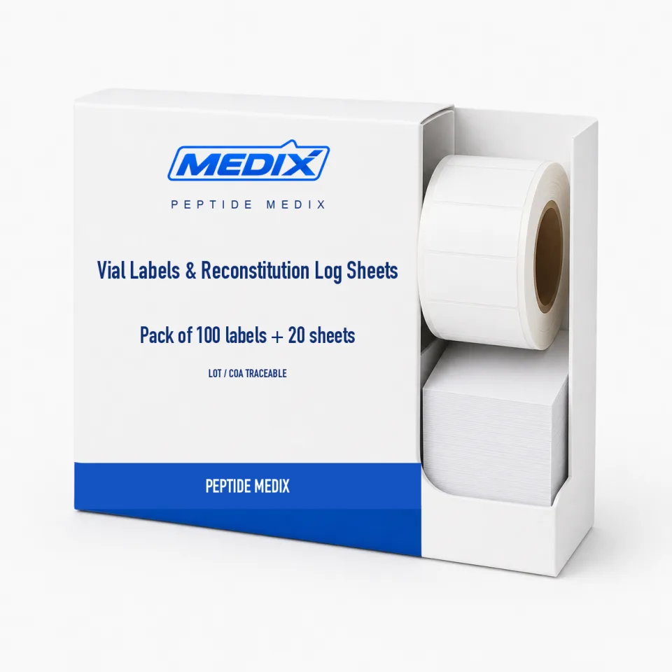 Vial Labels & Reconstitution Log Sheets